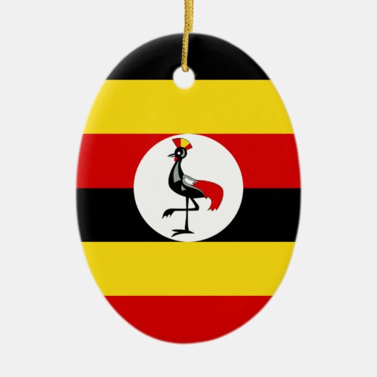 Uganda Keramisch Ornament (Voorkant)