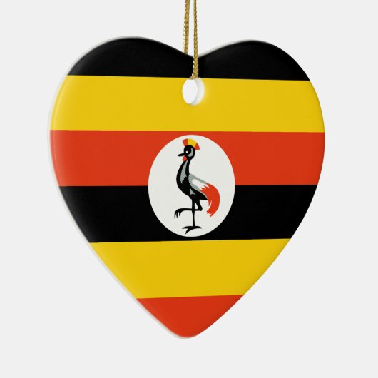 Uganda Keramisch Ornament (Rechts)