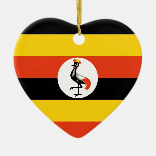 Uganda Keramisch Ornament (Voorkant)