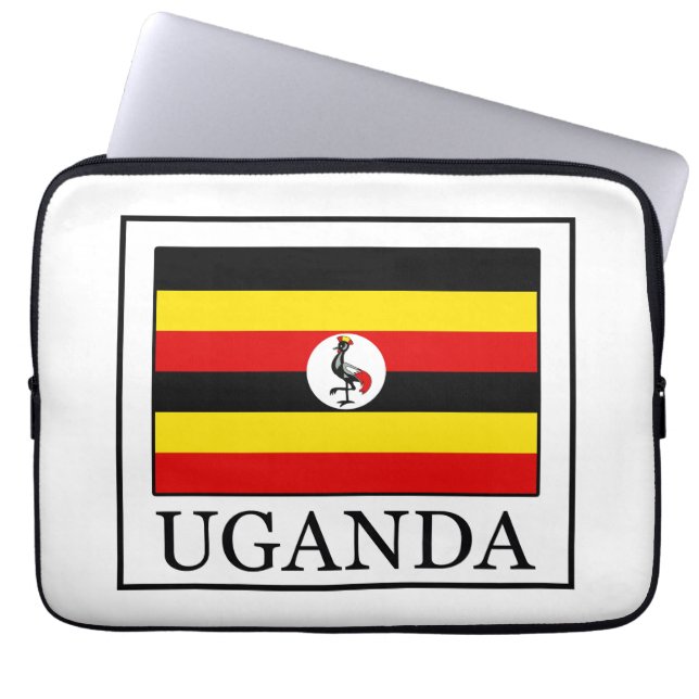Uganda Laptop Sleeve (Voorkant)