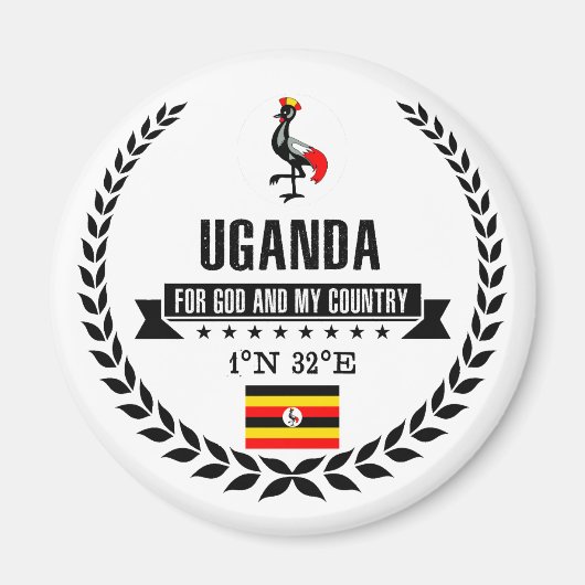 Uganda Magneet (Voorkant)