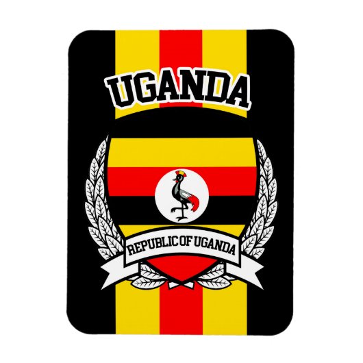 Uganda Magneet (Verticaal)