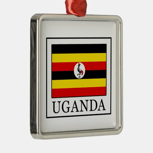 Uganda Metalen Ornament (Rechts)