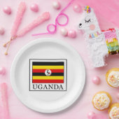 Uganda Papieren Bordje (Feest)