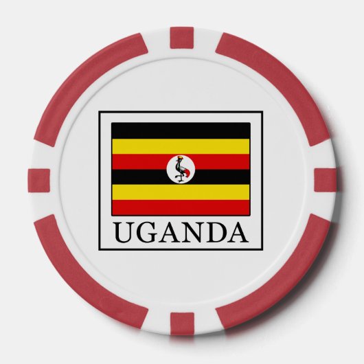 Uganda Poker Chips (Voorkant)