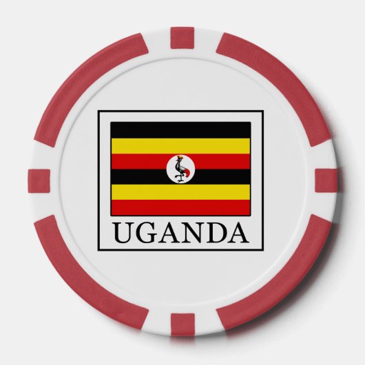 Uganda Pokerchips (Voorkant)