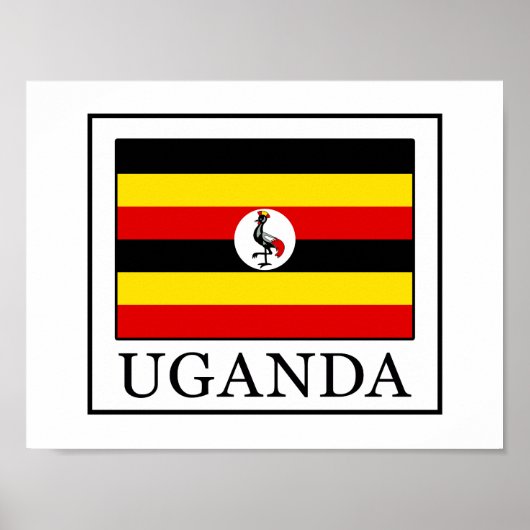 Uganda Poster (Voorkant)
