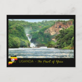 Uganda Postkarte Briefkaart (Voorkant)