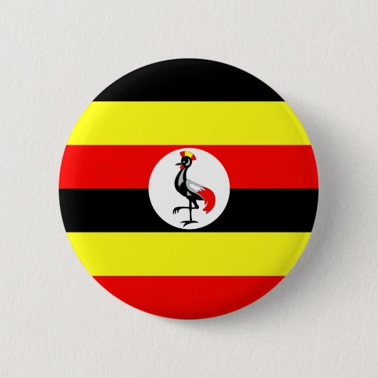 Uganda Ronde Button 5,7 Cm (Voorkant)