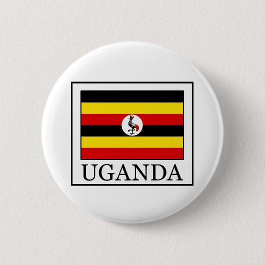 Uganda Ronde Button 5,7 Cm (Voorkant)