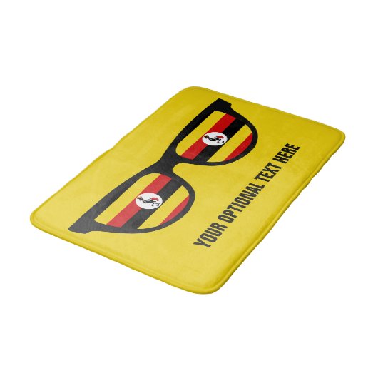 Uganda Shades aangepaste badmatten (Gekanteld)