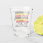 Uganda Shot Glas (Achterkant)
