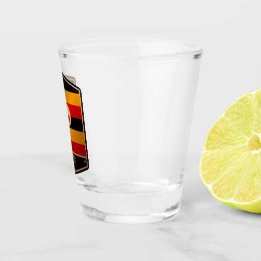 Uganda Shot Glas (Rechts)