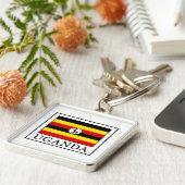 Uganda Sleutelhanger (Zijkant)
