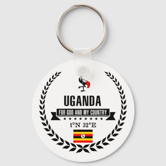 Uganda Sleutelhanger (Voorkant)