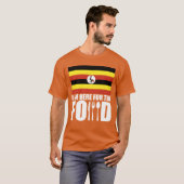 Uganda souvenir food travel boy t-shirt (Voorkant volledig)