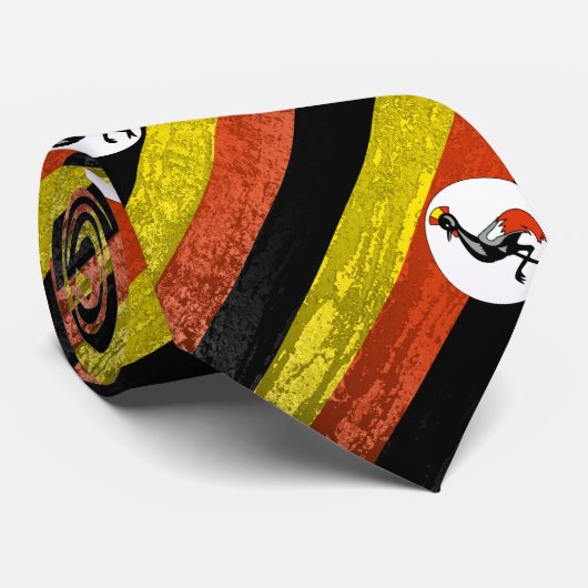 Uganda Stropdas (Opgerold)