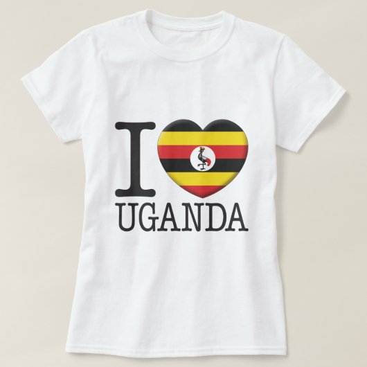 Uganda T-shirt (Design voorkant)