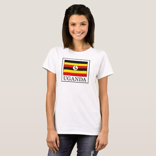 Uganda T-shirt (Voorkant volledig)