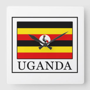 Uganda Vierkante Klok