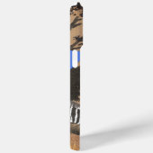 Uganda Wildlife Kaart Kunst Afdrukken Case-Mate iPhone Case (Achterkant / Rechts)