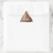 Uganda Wildlife Kaart Kunst Afdrukken Sticker (Tas)