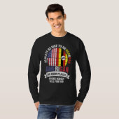 Ugandan American We know Places where Country Ugan T-shirt (Voorkant volledig)