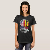 Ugandan American We know Places where Country Ugan T-shirt (Voorkant volledig)