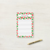 Ugandee kerstkeukens Cute XMas CUSTOM Notitieblok Post-it® Notes (Op bureau)