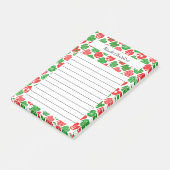 Ugandee kerstkeukens Cute XMas CUSTOM Notitieblok Post-it® Notes (Schuin)