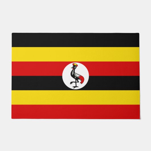 Ugandese vlag deurmat (Voorkant)