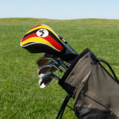 Ugandese vlag golfheadcover (Insitu)