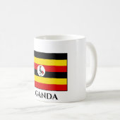 Ugandese vlag koffiemok (Voorkant rechts)