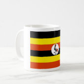 ugandese vlag koffiemok (Voorkant links)