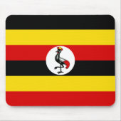 Ugandese vlag (Uganda) Muismat (Voorkant)
