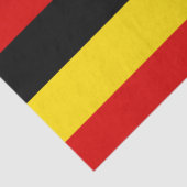 Ugandese vlag (Uganda) Tissuepapier (Detail)