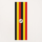 Ugandese vlag (Uganda) Yogamat (Voorkant)