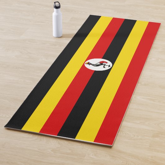 Ugandese vlag (Uganda) Yogamat (In situ)