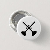 UGC logo (Urine Good Company) Ronde Button 3,2 Cm (Voorkant /achterkant)
