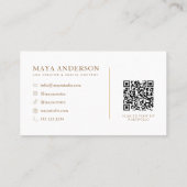 UGC-maker QR-code Visitekaartje (Achterkant)