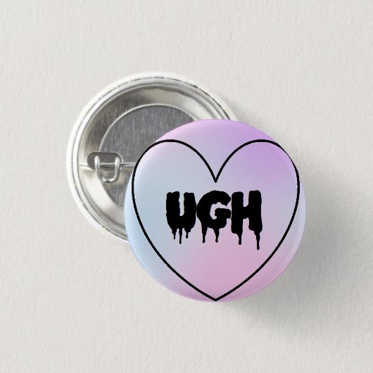 Ugh Button (Voorkant /achterkant)