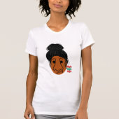 Ugh Face Funny Expression Cartoon ontwerp T-shirt (Voorkant)