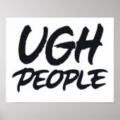 UGH Mensen Poster (Voorkant)