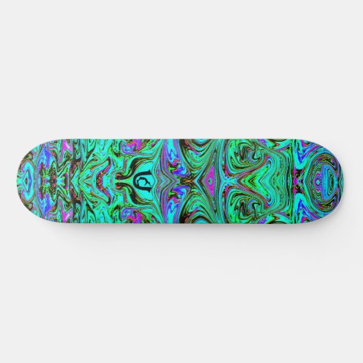 Ugly Blue Liquified Skateboard (Horizontaal)