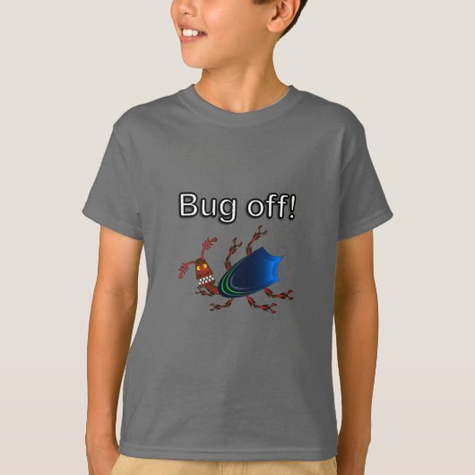 Ugly Bug - Kinderen Basic T-Shirt (Voorkant)