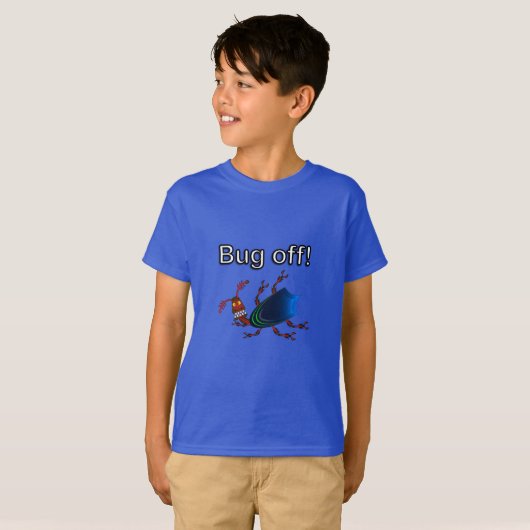 Ugly Bug - Kinderen Basic T-Shirt (Voorkant volledig)