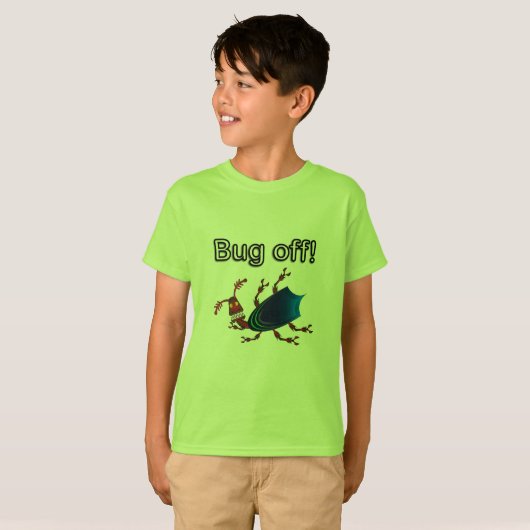 Ugly Bug - Kinderen Basic T-Shirt (Voorkant volledig)