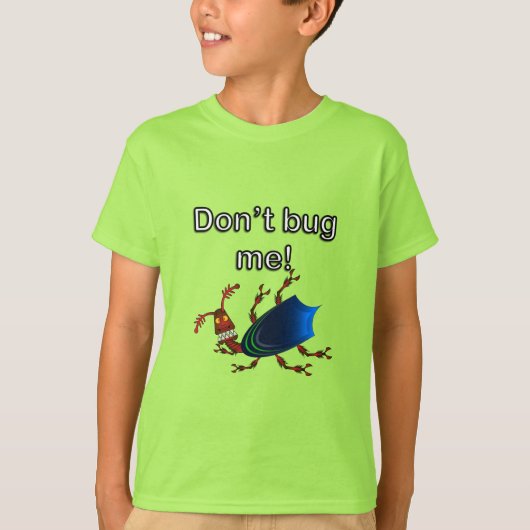 Ugly Bug - Kinderen Basic T-Shirt (Voorkant)