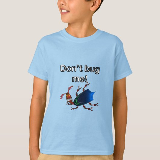 Ugly Bug - Kinderen Basic T-Shirt (Voorkant)