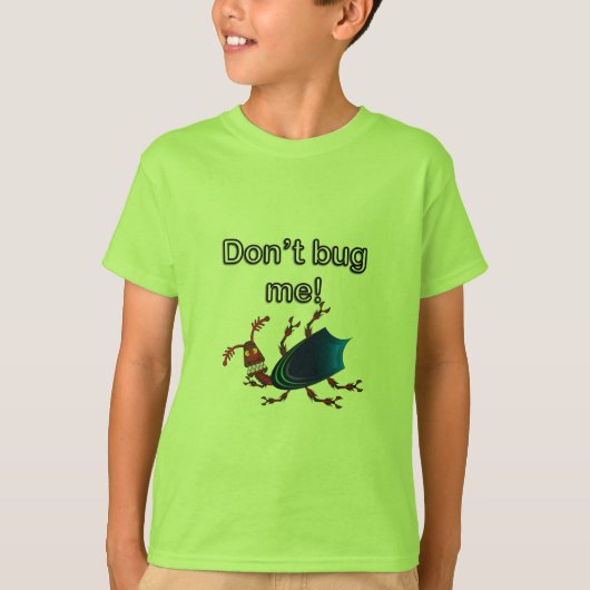 Ugly Bug - Kinderen Basic T-Shirt (Voorkant)